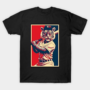 Baseball Tiger HOPE T-Shirt
